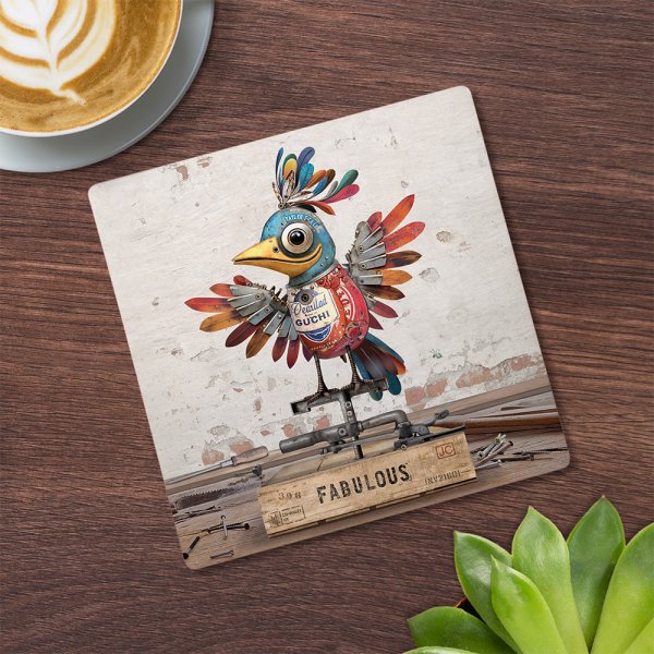 SCRAP BIRD COASTER