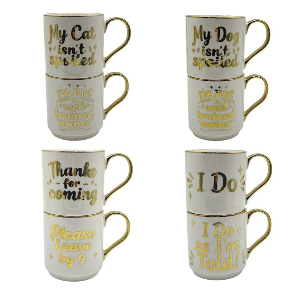 GOLD EDITION STACKERS MUG 4 AS