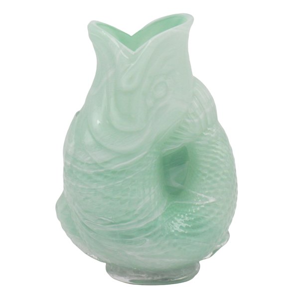 FISH VASE GREEN