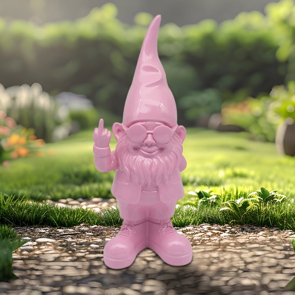 GNOMES BEHAVING BADLY PINK
