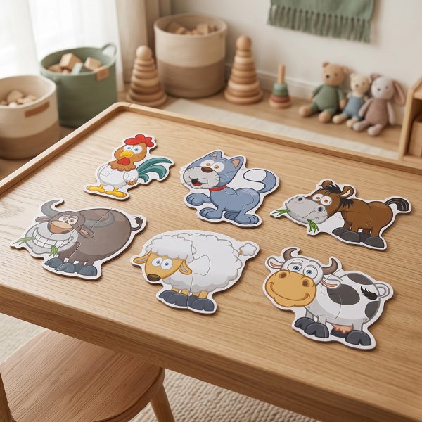 FARMYARD FUN JIGSAW PUZZLE S6
