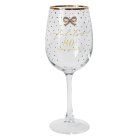 HAPPY BIRTHDAY 80TH WINE GLASS