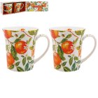ORANGES & LEMONS MUGS SET OF 2