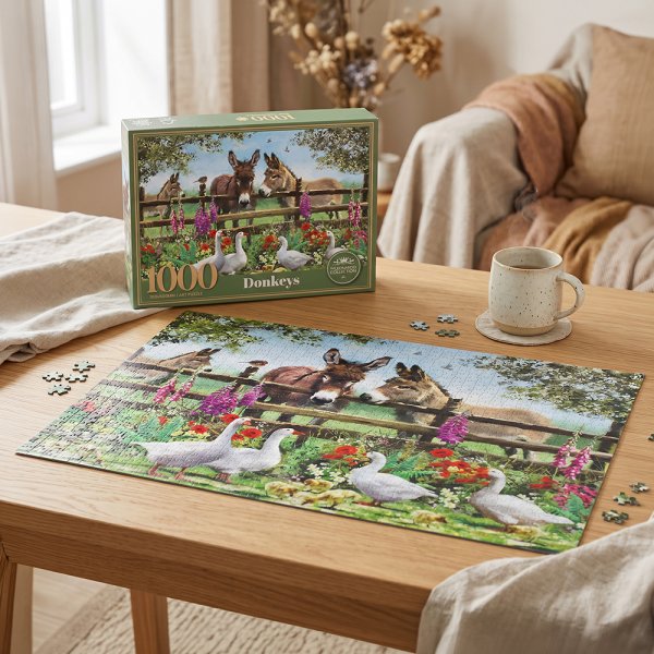 DONKEYS JIGSAW PUZZLE 1000PCS