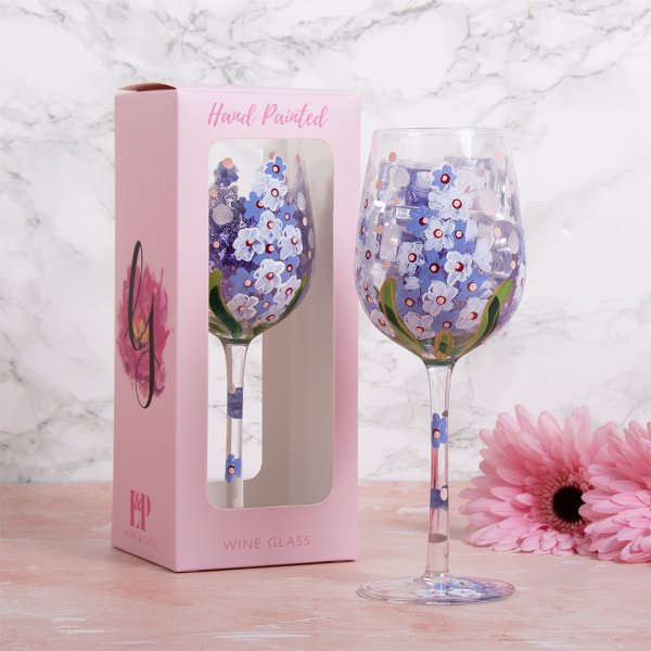 DELPHINIUM WINE GLASS