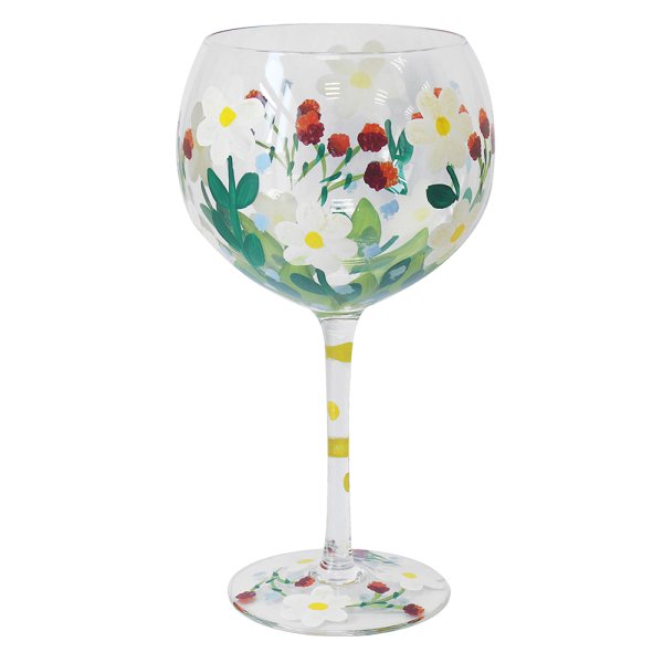 DAISIES GIN GLASS