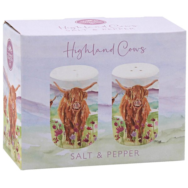 HIGHLAND COW SALT & PEPPER
