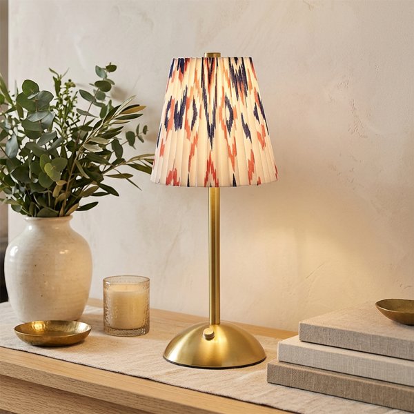 LED TOUCH LAMP-ROSE & INK