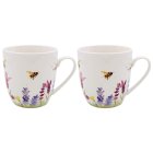 LAVENDER & BEES MUGS S2