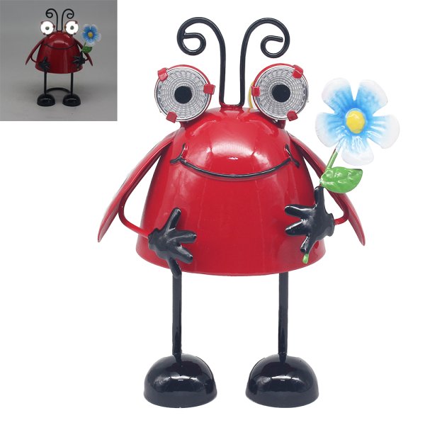 BRIGHT EYES LADYBIRD SOLAR LED