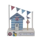 SANDY BEACH HUT PLAQUE