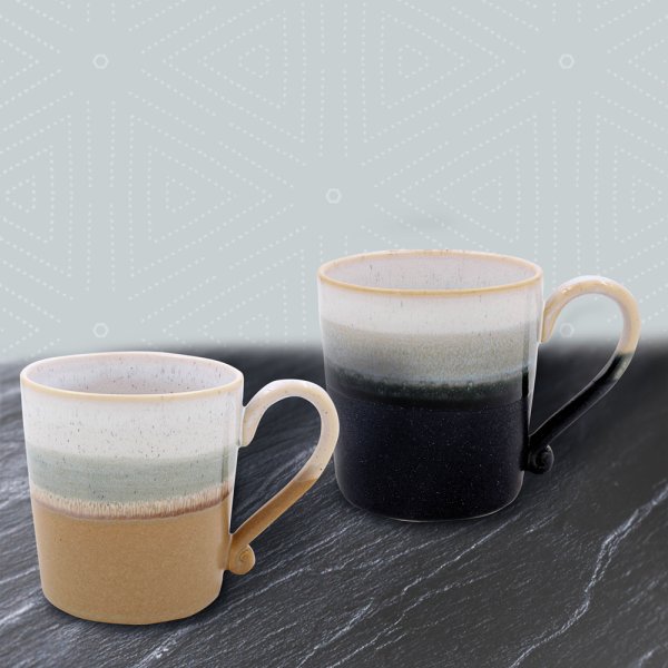 REACTIVE GLAZE MUGS 2A SET 2