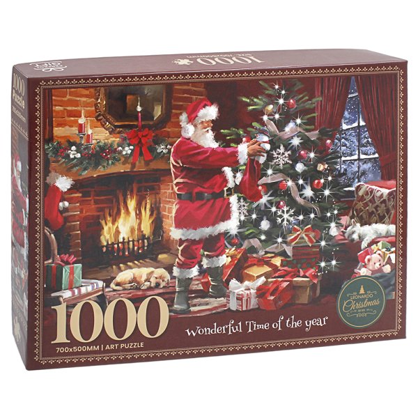 SANTA WOODEN PUZZLE 1000 PCS