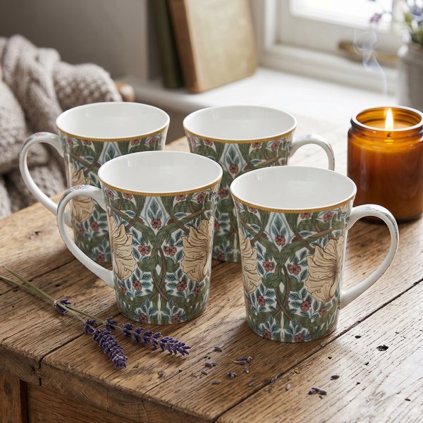 PIMPERNEL MUGS SET 4
