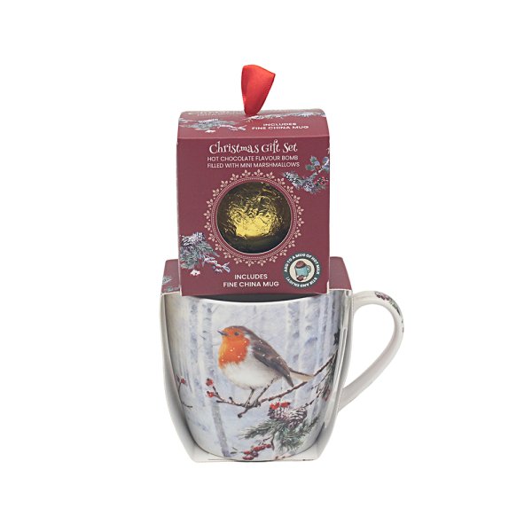 CHRISTMAS ROBINS CHOC BOMB