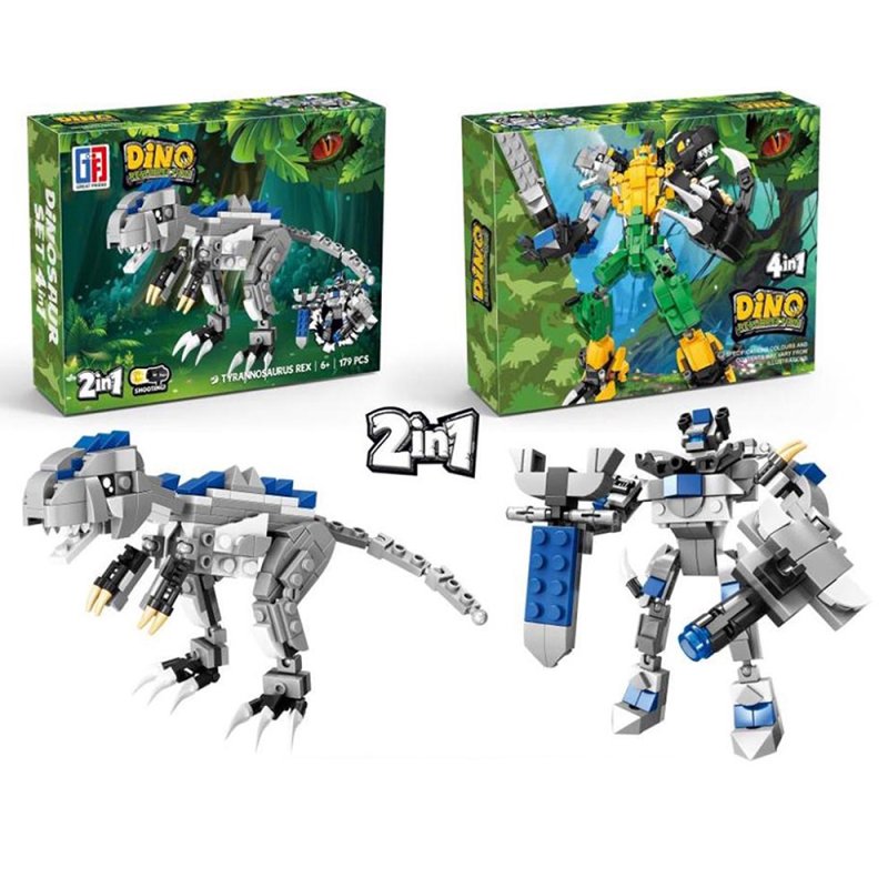 MINIBRICKS DINOSAUR GREY