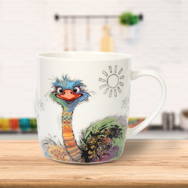 OSCAR OSTRICH MUG