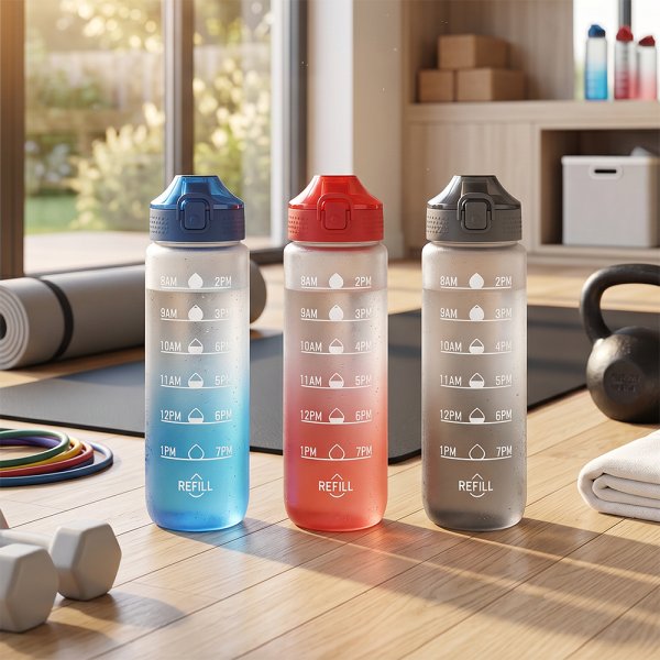 HYDRATION BOTTLE SHIMMER 3ASST