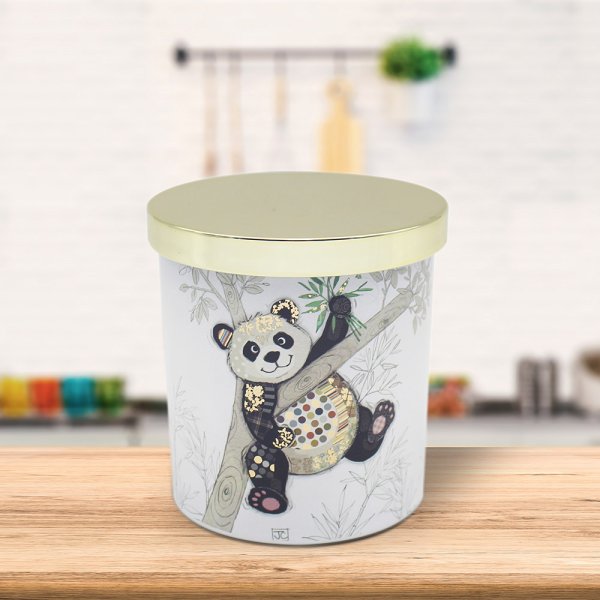 PO ZI PANDA CANDLE