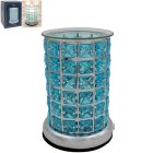 DESIRE AROMA LAMP SILVER&TEAL