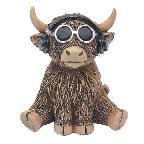 HIGHLAND COW DJ MOO-SIC