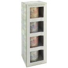 HYACINTH STACKING MUGS SET 4