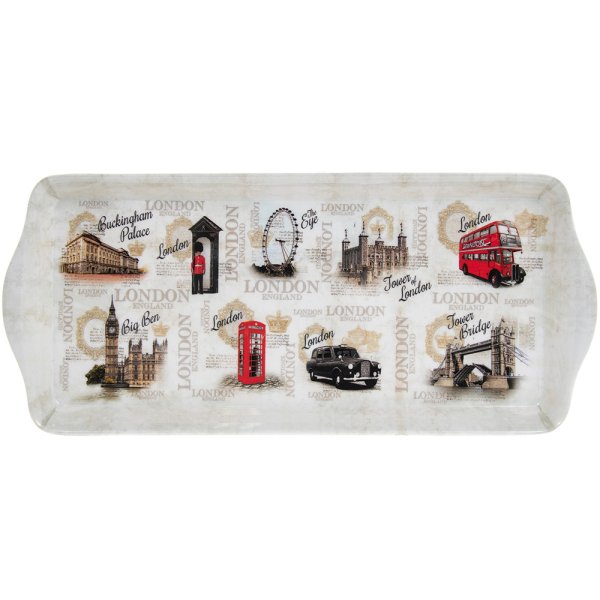 VINTAGE LONDON TRAY MEDIUM
