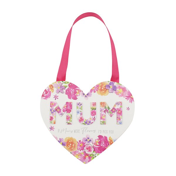 MUM HEART PLAQUE