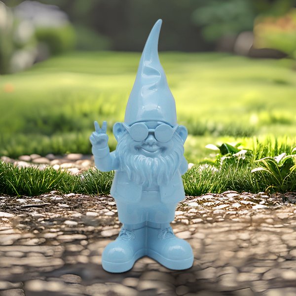 GNOMES BEHAVING BADLY BLU 20CM