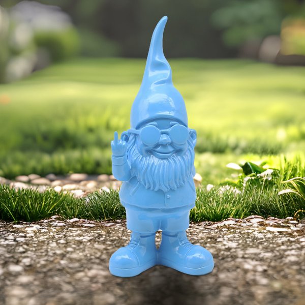 GNOMES BEHAVING BADLY BLU 20CM