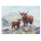 HIGHLAND COW CUTTING BOARD