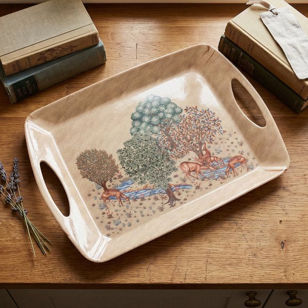 WOODLAND TAPESTRY LARGE TRAY