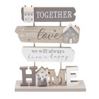HOME STANDING PLAQUE