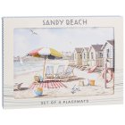SANDY BEACH PLACEMATS S4