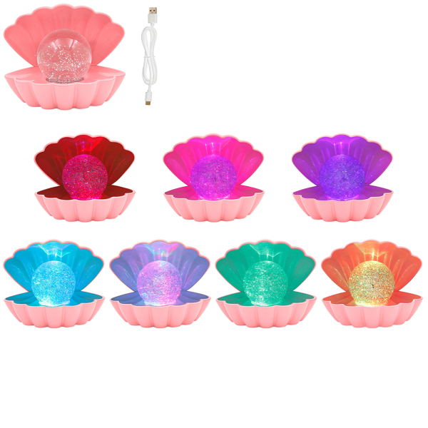 SEASHELL LAMP PINK