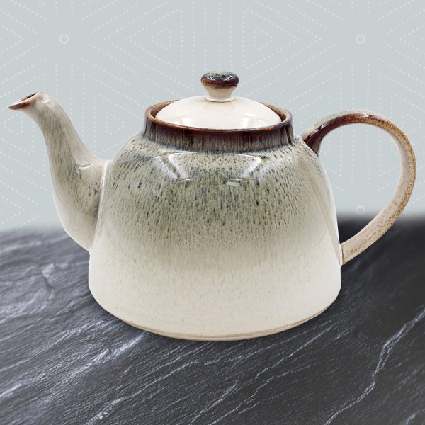 REACTIVE GLAZE TEA POT