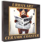 HIGHLAND COW LOO COASTER