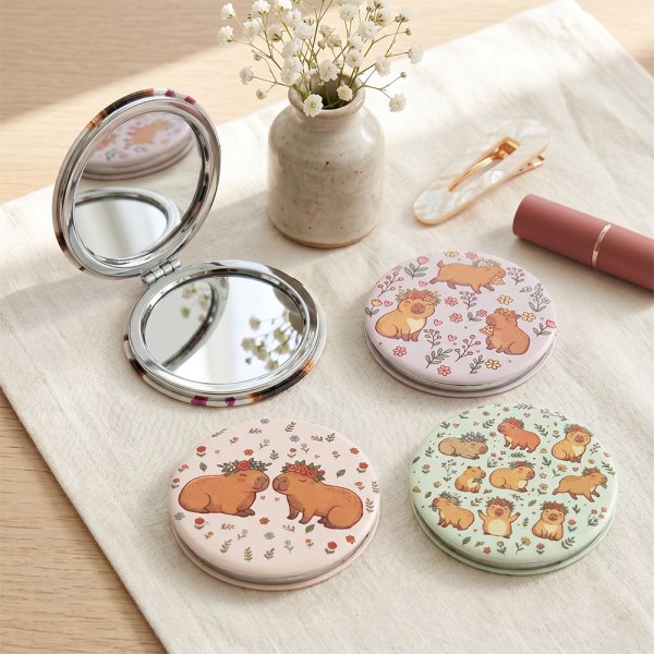 CAPYBARA COMPACT MIRROR 3ASST