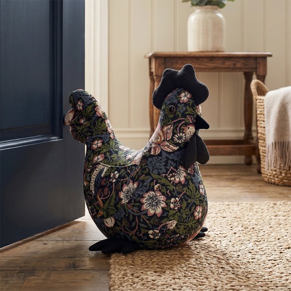 HEN DOORSTOP W. MORRIS