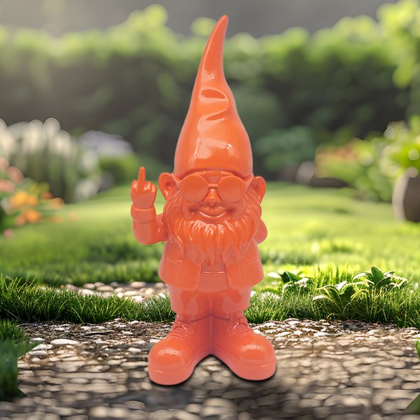 GNOMES BEHAVING BADLY ORANGE