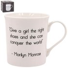 SHE CAN CONQUER THE WORLD MUG