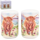 HIGHLAND COW SALT & PEPPER