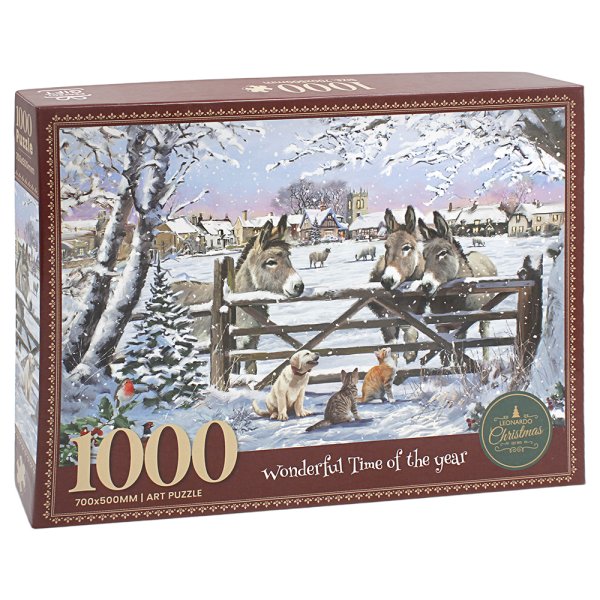 DONKEY WOODEN PUZZLE 1000PCS