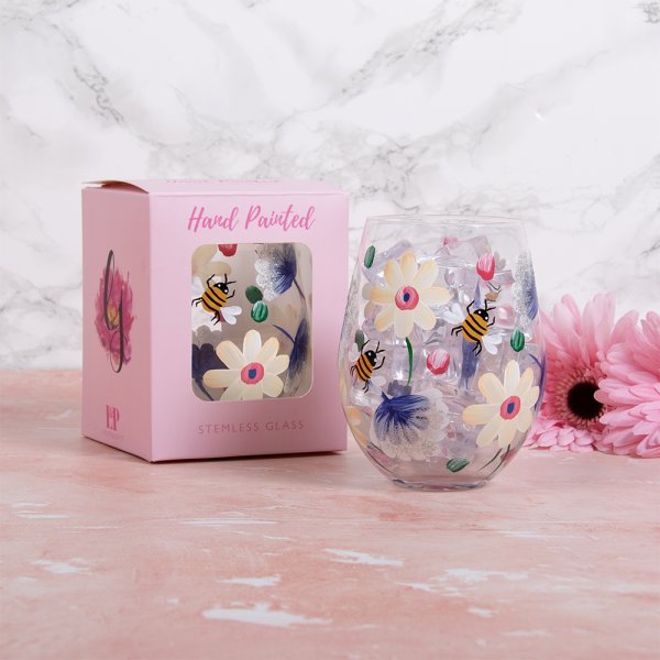 BUSY BEE STEMLESS GLASS