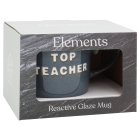 TOP TEACHER MUG -BLUE/GREY