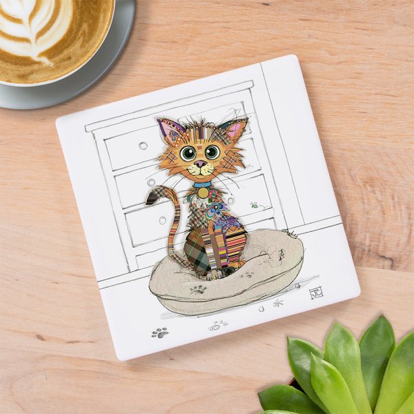KIMBA KITTEN COASTER