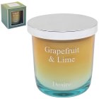 GRAPEFRUIT & LIME CANDLE 200G