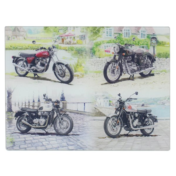 CLASSIC MOTORBIKES CUTT  BOARD