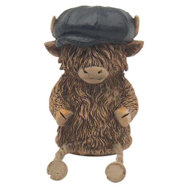 HIGHLAND COW FLAT CAP