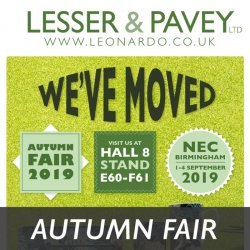 Less Than 2 Weeks to Autumn Fair 2019